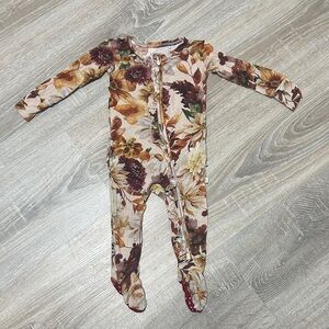 Posh Peanut Bamboo Ruffle Sleeper